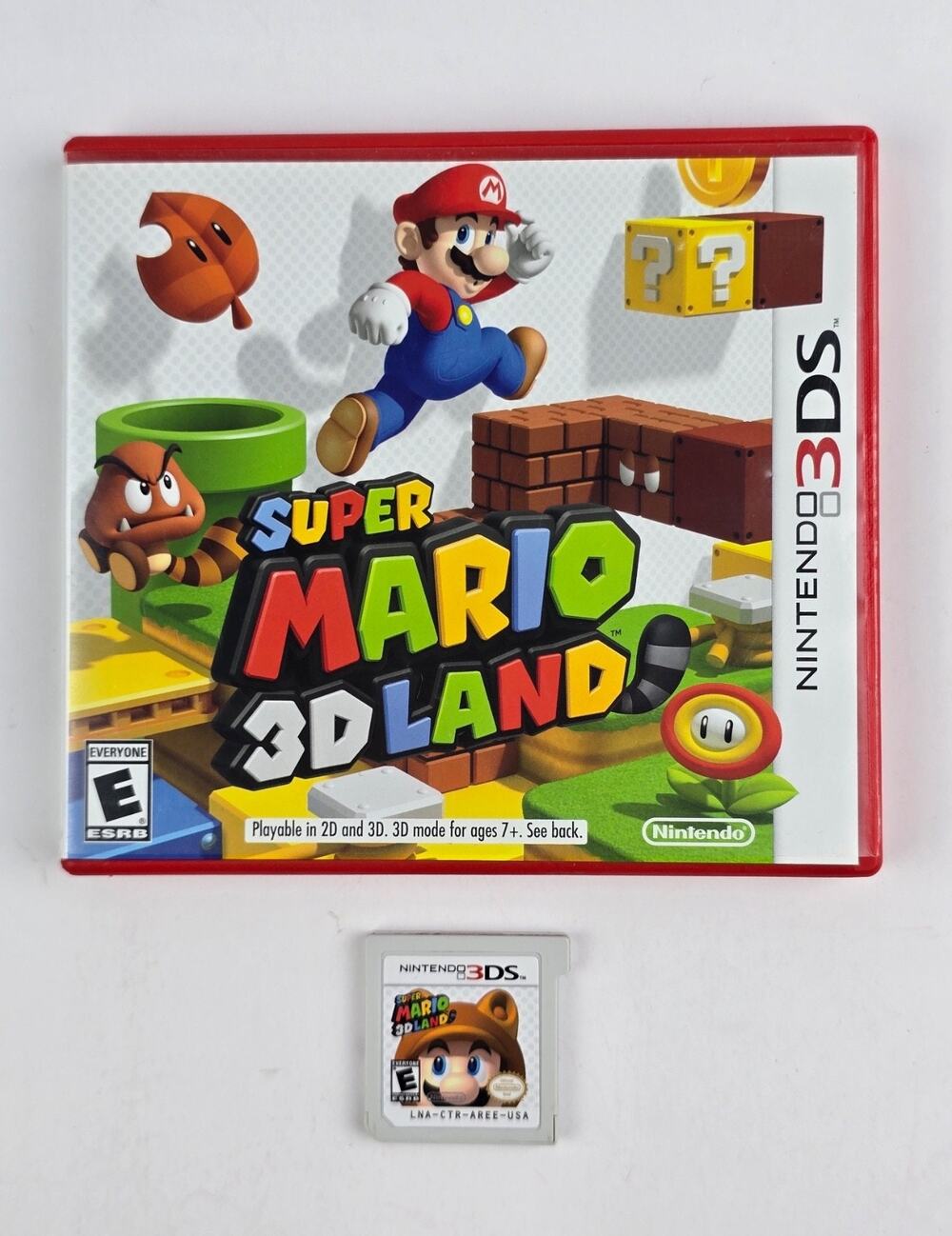 Super Mario 3D Land (3DS, 2011) with Case - complete